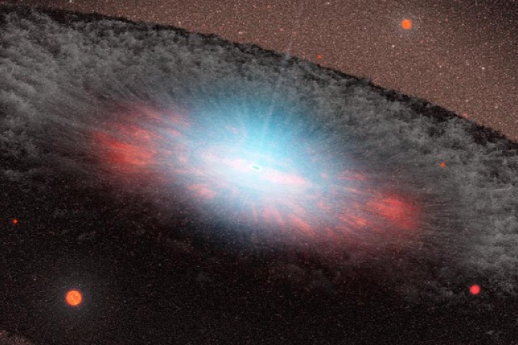 Hatalmas fekete lyukat fedeztek fel