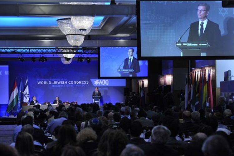 Zsidó Világkongresszus - Westerwelle: az egész világon fel kell lépni az antiszemitizmus ellen