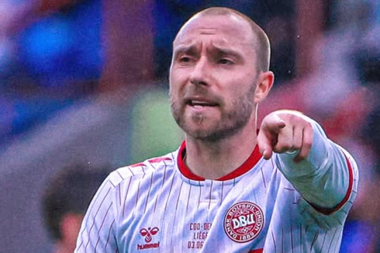 Otthonában gyógyul Christian Eriksen
