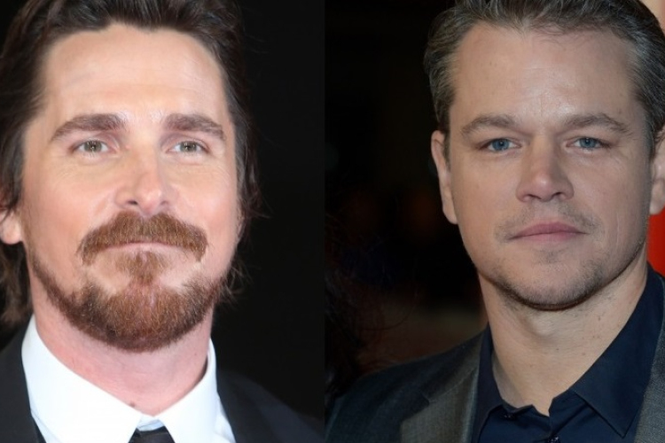 Matt Damon és Christian Bale a Ford és a Ferrari párharcáról szóló filmben